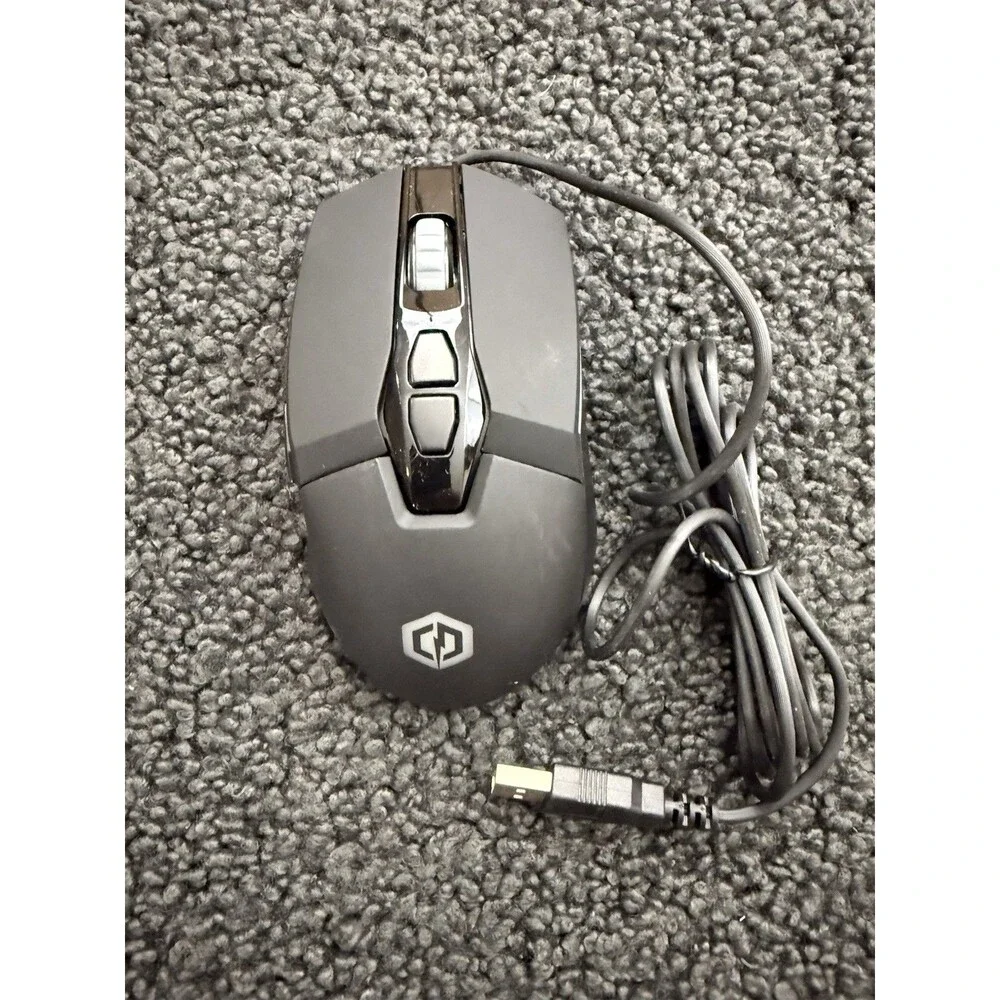 Cyber Power PC Elite M1-131 Gaming Mouse Black Cyberpowerpc Brand New sealed box